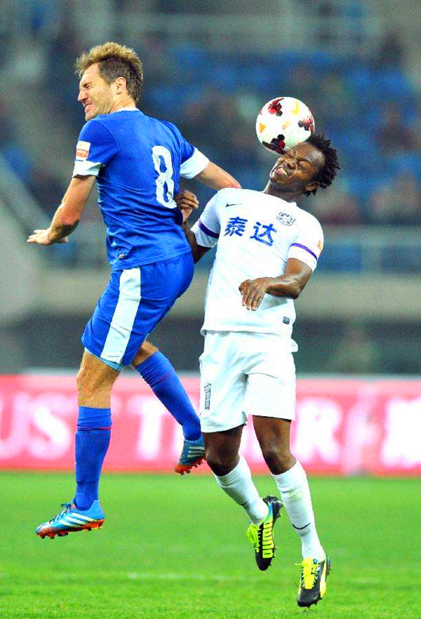 天津泰达输给贵州恒丰,尴尬连败! 天津泰达输给贵州恒丰,尴尬连败!