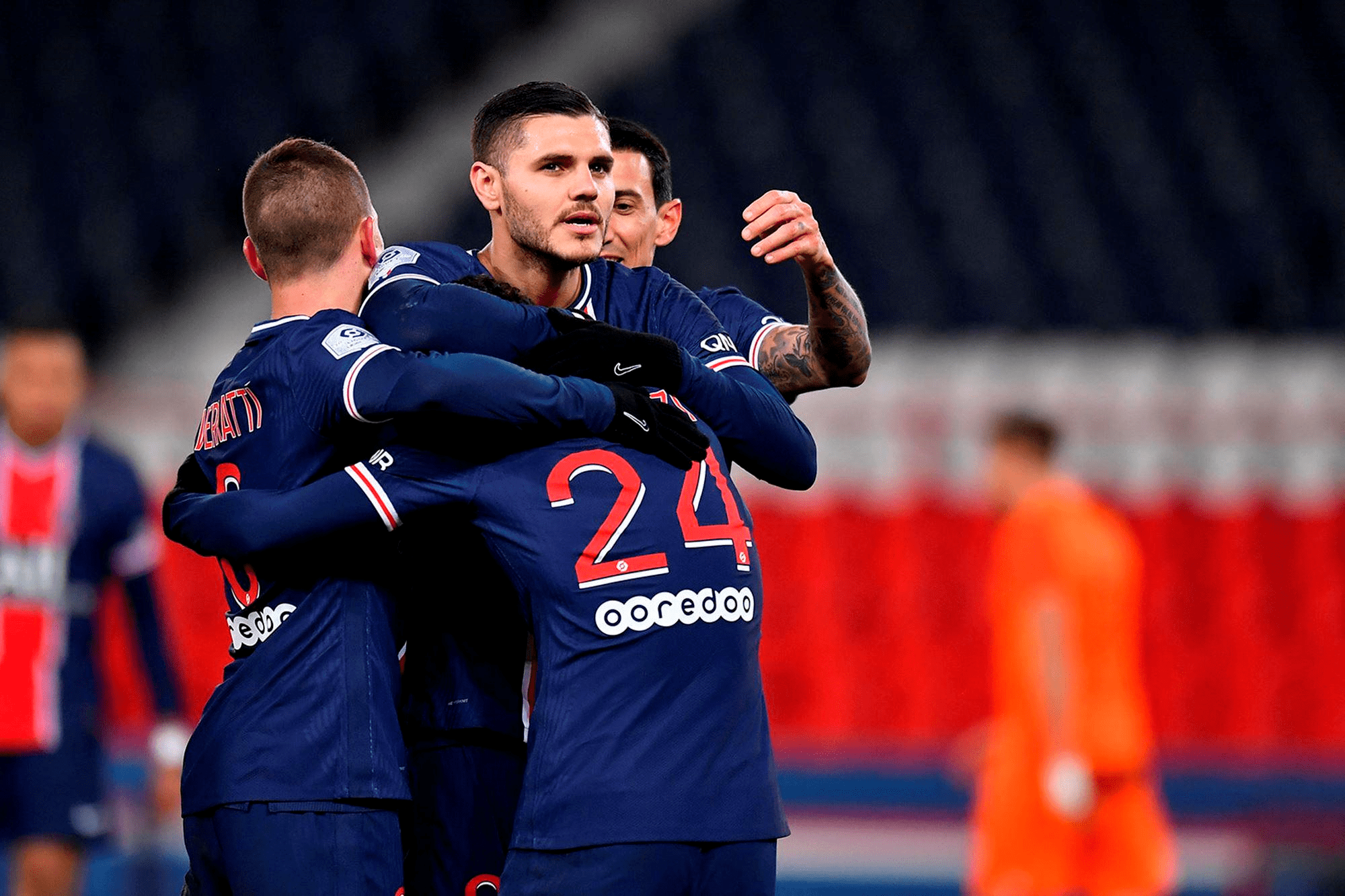 利尔队狂胜，稳定在法甲联赛榜首位置