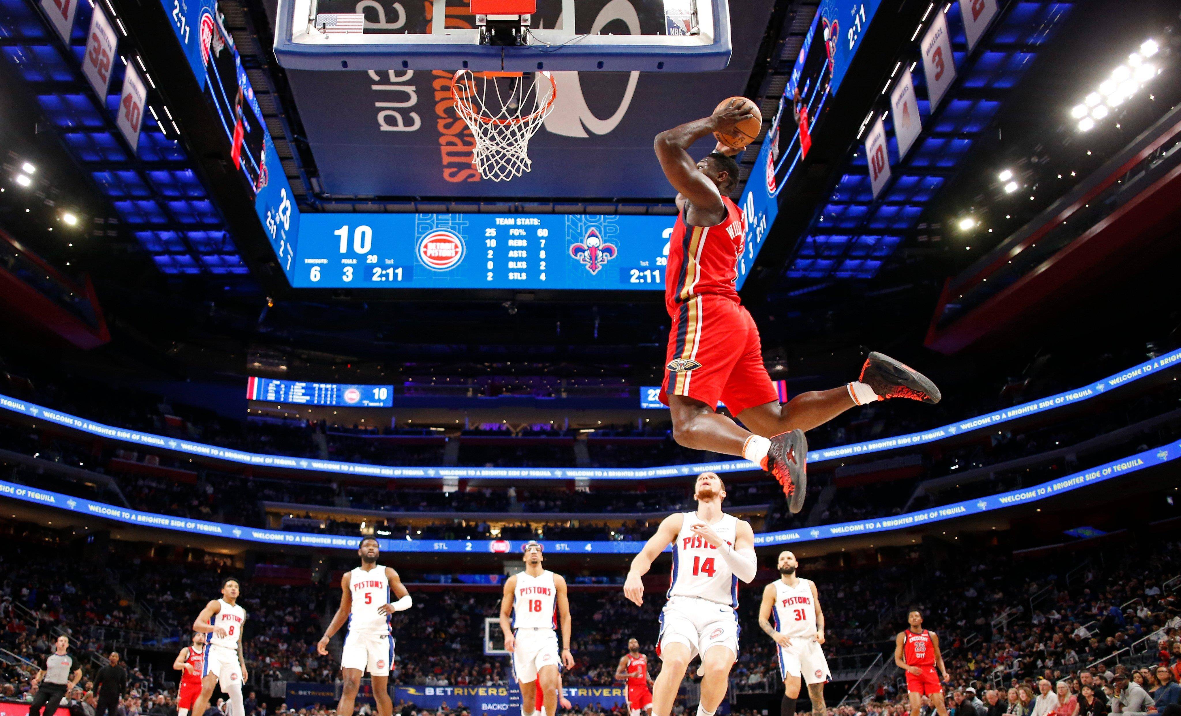 勇士强势76人，锡安高光表现的简单介绍