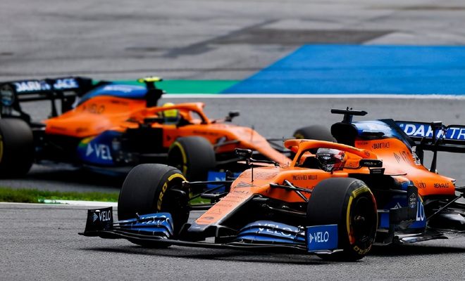 梅赛德斯鏖战迈凯伦，塞恩斯惊艳四座